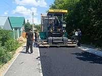 В Воскресенском районе увеличивается протяжённость дорог с асфальтовым покрытием