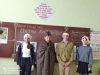 В МОУ СОШ с.Букатовка прошли классные часы, посвященнные 77-летней годовщине Великой Победы