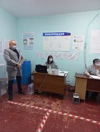 Активно включились в процесс голосования