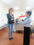 Молодое поколение активно принимает участие в голосовании!