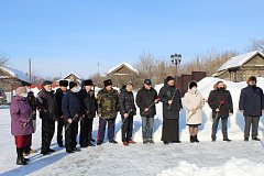 «Час памяти» у памятника воинам-интернационалистам