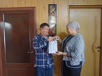 В День отца работники Биктимировского сельского клуба тепло и сердечно поздравили отцов участников специальной военной операции