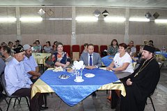 Торжественное мероприятие посвященное "Дню семьи, любви и верности" прошло в районном Доме культуры