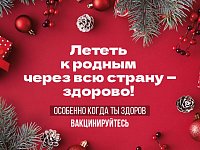 Лететь к родным через всю страну - здорово! 