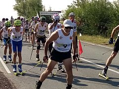 Летняя  лыжнороллерная гонка