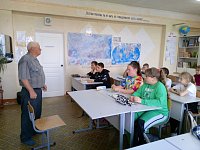 Классная встреча с хранителем истории села