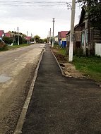 Строительство тротуаров осуществляется в плановом порядке