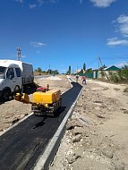 В селе Воскресенское сделали тротуары на нескольких улицах