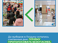 Голосование в 3 дня, средства защиты и измерение температуры