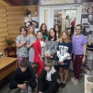Учащиеся 9 б класса МОУ СОШ с.Воскресенское,  посетили телецентр ГТРК Саратов