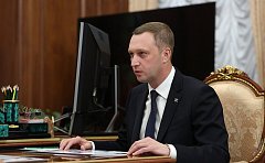 Рабочая встреча с губернатором Саратовской области Романом Бусаргиным