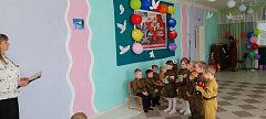 Память, которую храним: дошкольники почтили подвиг героев…