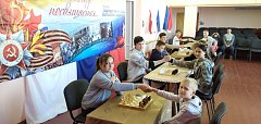 Шахматная муза как дух Победы 