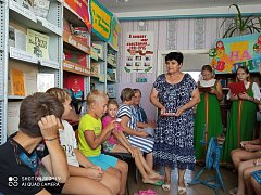 В  Год культурного наследия народов России,  Усовская библиотека провела игровую программу «На Завалинке»