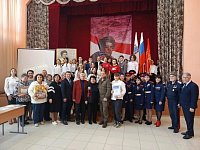 Учащихся МОУ «СОШ с. Синодское» посвятили в Юные Панфиловцы