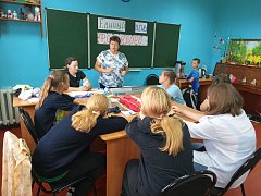 В Синодском СДК в преддверии "Единого дня фольклора" прошёл мастер-класс по изготовлению куклы "Берегини"