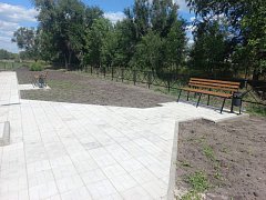 В с. Синодское Воскресенского района построили новый парк