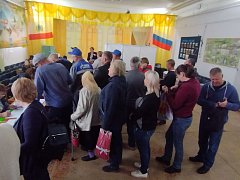 Голосование на всех избирательных участках Воскресенского района идёт полным ходом