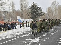 Саратовские мобилизованные отправляются в зону проведения СВО