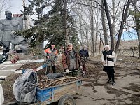 В районе прошел масштабный субботник