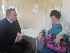 Глава Воскресенского района провёл приём граждан в селе Студёновка