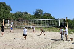 Волейбольный турнир  состоялся на пляже