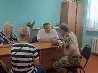 Глава района провел очередной прием участников СВО и членов их семей