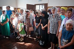 Митрополит Игнатий совершил  Божественную литургию  в Свято-Троицком храме  с. Воскресенское