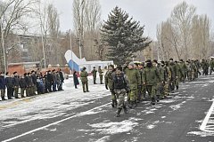 Саратовские мобилизованные отправляются в зону проведения СВО