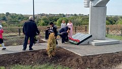 В Студеновке открылся обновленный мемориал