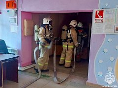 В Воскресенском районе проведены пожарно-тактические учения на здании школы искусств