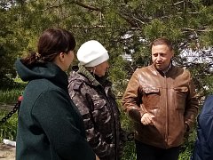 Встреча с руководством  базового хозяйства