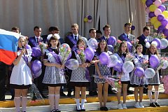Торжественная линейка, посвященная празднику Последнего звонка прошла сегодня во всех школах Воскресенского района.