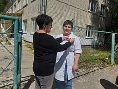 В Воскресенском муниципальном районе прошла акция - «Лента Триколор»,