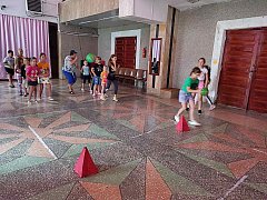 Районный Дом культуры провели для детей развлекательное мероприятие "Ох и Ах у ребят в гостях"!