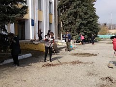 Приняли активное участие  во Всероссийском субботнике