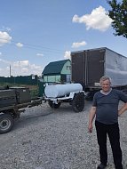 Фермеры и администрация Воскресенского района помогают паломникам в Крестном ходе