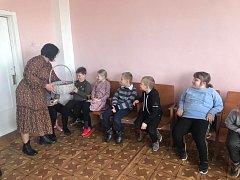 Маленькие участники познакомились с обрядами праздника Жаворонки в Чардымском Доме Культуры