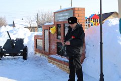 «Час памяти» у памятника воинам-интернационалистам