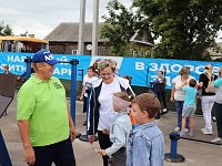 Панков: В Воскресенском появилось место народной силы - новый фитнес-парк