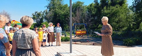 Высажены деревья  в память земляков,  погибших в зоне СВО