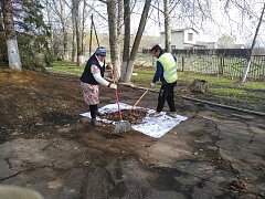 Приняли активное участие  во Всероссийском субботнике
