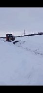 Рождественские снегопады и ликвидация их последствий