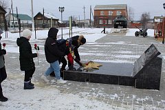 В Воскресенском районе почтили память героев Сталинградской битвы