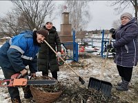 Благоустраиваем памятное место