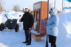 «Час памяти» у памятника воинам-интернационалистам