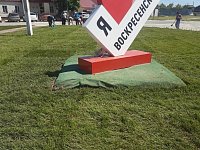 Уложен газон, посажены цветы…