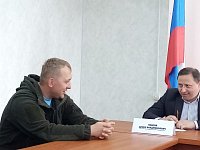 Приём участников специальной военной операции и членов их семей проведёт глава Денис Павлов в селе Воскресенское