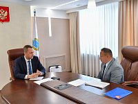 Врио губернатора поставил задачу для района войти в максимальное количество программ