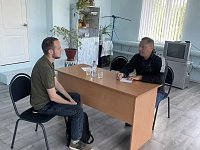 Глава района провел очередной прием  участников СВО и членов их семей 